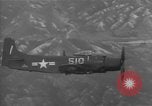 Image Escadron de chasse de la US Navy VF-114 Corée, 1950, de la seconde 34 séquences d'archives historiques vidéo 65675043799