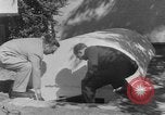 Immagine di Backyard fallout shelter United States USA, 1950, secondo 12 filmato di repertorio 65675043805