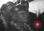 Standbild französische Truppen Oahu Hawaii USA, 1954, aus Sekunde 29 historischem Filmmaterial Videoclip 65675043820