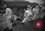Standbild USA Segler Yokosuka in Japan, 1951, aus Sekunde 37 historischem Filmmaterial Videoclip 65675043822