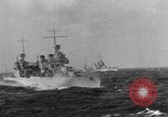 Image of Three U.S. Warships of Cruiser Division 7 in extremely heavy seas Cape Horn Chile, 1939, second 15 stock footage video 65675043829
