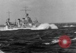Image of Three U.S. Warships of Cruiser Division 7 in extremely heavy seas Cape Horn Chile, 1939, second 26 stock footage video 65675043829