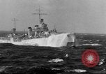 Image of Three U.S. Warships of Cruiser Division 7 in extremely heavy seas Cape Horn Chile, 1939, second 28 stock footage video 65675043829