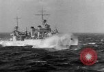 Image of Three U.S. Warships of Cruiser Division 7 in extremely heavy seas Cape Horn Chile, 1939, second 30 stock footage video 65675043829