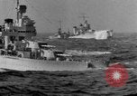 Image of Three U.S. Warships of Cruiser Division 7 in extremely heavy seas Cape Horn Chile, 1939, second 52 stock footage video 65675043829