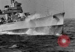 Image of Three U.S. Warships of Cruiser Division 7 in extremely heavy seas Cape Horn Chile, 1939, second 58 stock footage video 65675043829