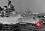 Image of Three U.S. Warships of Cruiser Division 7 in extremely heavy seas Cape Horn Chile, 1939, second 60 stock footage video 65675043829