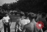 Standbild Reparatur beschädigter Bogen der italienischen Zerstörer Ugolino Vivaldi Italien, 1940, aus Sekunde 41 historischem Filmmaterial Videoclip 65675043843