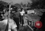 Standbild Reparatur beschädigter Bogen der italienischen Zerstörer Ugolino Vivaldi Italien, 1940, aus Sekunde 60 historischem Filmmaterial Videoclip 65675043843