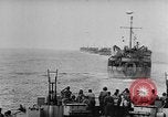 Image of convoy of Allied troop transports France, 1944, second 17 stock footage video 65675043858