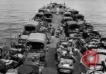 Image of convoy of Allied troop transports France, 1944, second 50 stock footage video 65675043858