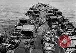 Image of convoy of Allied troop transports France, 1944, second 52 stock footage video 65675043858