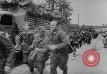 Image of German prisoners marched double time France, 1944, second 10 stock footage video 65675043862