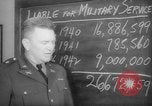 Image of Brigadier General Hershey Washington DC USA, 1942, second 61 stock footage video 65675043864