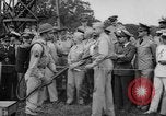 Standbild lateinamerikanische Offiziere Edgewood Arsenal Maryland USA, 1942, aus Sekunde 61 historischem Filmmaterial Videoclip 65675043870