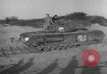 Image des chars de l'armée britannique l'Europe, 1942, de la seconde 37 séquences d'archives historiques vidéo 65675043873