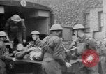Image of wounded British soldier on stretcher United Kingdom, 1940, second 6 stock footage video 65675043882