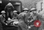 Image of wounded British soldier on stretcher United Kingdom, 1940, second 7 stock footage video 65675043882