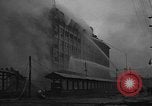 Image of 1940 warehouse fire in Jersey City Jersey City New Jersey USA, 1940, second 24 stock footage video 65675043883