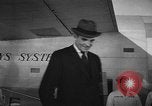 Image of Ambassador John Winant arrives in New York New York City USA, 1941, second 9 stock footage video 65675043885