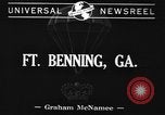 Immagine di Paracadutisti Fort Benning Georgia USA, 1941, secondo 3 filmato di repertorio 65675043889