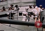 Image of King Neptune ceremony Pacific Ocean, 1947, second 62 stock footage video 65675043894