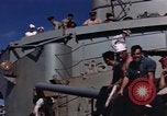 Image of King Neptune ceremony Pacific Ocean, 1947, second 60 stock footage video 65675043896