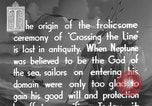 Image of King Neptune ceremony New York United States USA, 1936, second 22 stock footage video 65675043898