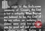 Image of King Neptune ceremony New York United States USA, 1936, second 23 stock footage video 65675043898