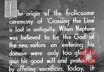 Image of King Neptune ceremony New York United States USA, 1936, second 24 stock footage video 65675043898