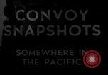 Immagine di Convoglio di navi Oceano Pacifico, 1942, secondo 18 filmato di repertorio 65675043905