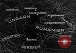 Image des navires de guerre allemands avancer le long du Danube dans Seconde Guerre Mondiale Budapest Hongrie, 1944, de la seconde 3 séquences d'archives historiques vidéo 65675043978