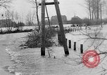 Image of Flooding in Arnhem during World War 2 Arnhem Netherlands, 1944, second 12 stock footage video 65675043980