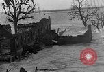 Image of Flooding in Arnhem during World War 2 Arnhem Netherlands, 1944, second 32 stock footage video 65675043980