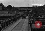 Image of American Army engineers build Bailey Bridges France, 1944, second 1 stock footage video 65675043994