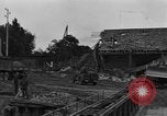 Image of American Army engineers build Bailey Bridges France, 1944, second 13 stock footage video 65675043994