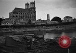 Image of American Army engineers build Bailey Bridges France, 1944, second 36 stock footage video 65675043994