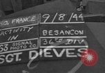Standbild Frauen Mitarbeiter BESANCON FRANKREICH, 1944, aus Sekunde 1 historischem Filmmaterial Videoclip 65675044005