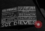 Immagine di 35Th divisione di fanteria Besancon Francia, 1944, secondo 3 filmato di repertorio 65675044008