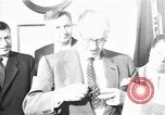 Image of Secretary of Labor Washington DC USA, 1955, second 62 stock footage video 65675044022