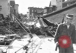 Image of damaged building Anchorage Alaska USA, 1964, second 10 stock footage video 65675044024