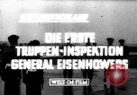 Image of General Eisenhower West Germany, 1953, second 4 stock footage video 65675044036