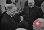 Image of Archbishop Francis Cardinal Spellman Dublin Ireland, 1955, second 16 stock footage video 65675044040