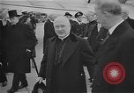 Image of Archbishop Francis Cardinal Spellman Dublin Ireland, 1955, second 26 stock footage video 65675044040