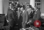 Immagine di Presidente Dwight Eisenhower D Washington DC USA, 1955, secondo 20 filmato di repertorio 65675044047