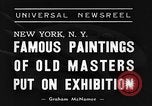 Standbild Kunst Anzeige New York United States USA, 1940, aus Sekunde 5 historischem Filmmaterial Videoclip 65675044061