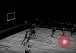 Image of Basketball match New York United States USA, 1940, second 61 stock footage video 65675044064