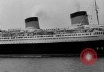 Image of SS Normandie New York United States USA, 1935, second 18 stock footage video 65675044070