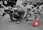 Image of Vietnamese children run to see event Vietnam, 1954, second 16 stock footage video 65675044095