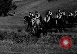 Image of girls train as calvary Culver City California USA, 1934, second 27 stock footage video 65675044117
